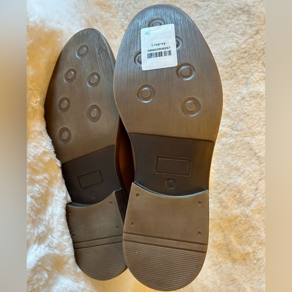 Stafford Genuine leather Jahil Cognac mens dress shoes NWT Sz-9.  I - Picture 13 of 13